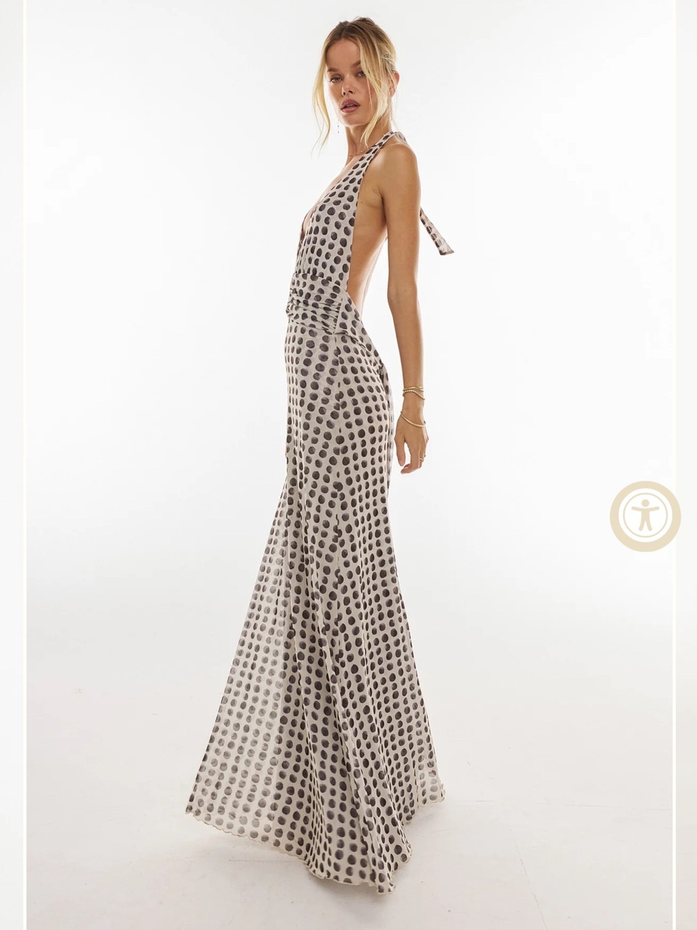 Resa Chelsea maxi dress in eclipse